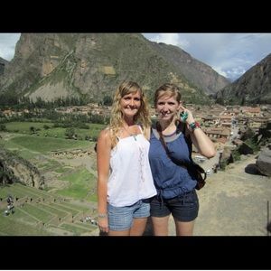 Roxy white tank top size small